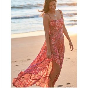Free People Forever Yours Smock Maxi